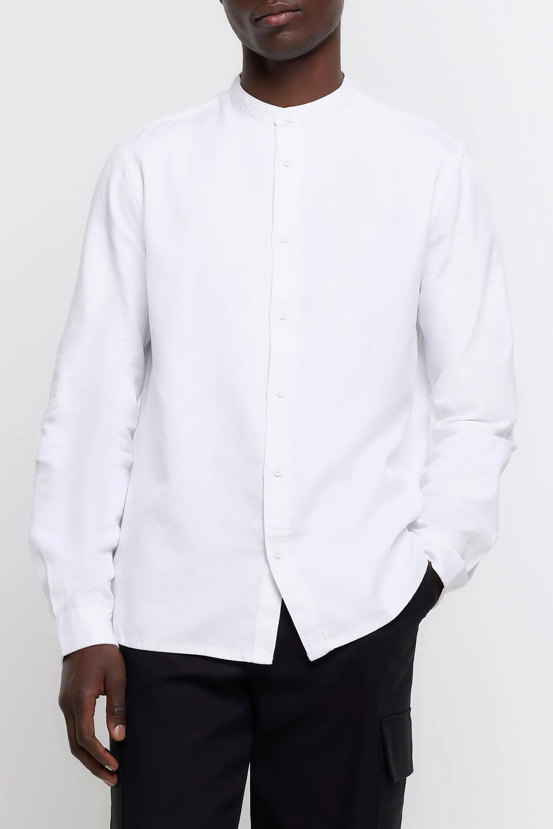camicia serafino River Island Manica lunga    