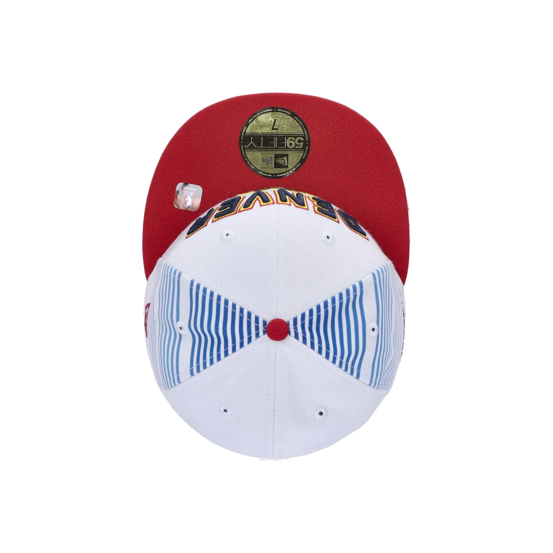 Cappellino Visiera Piatta Uomo Nba City Night 5950 Dennug Original Team Colors