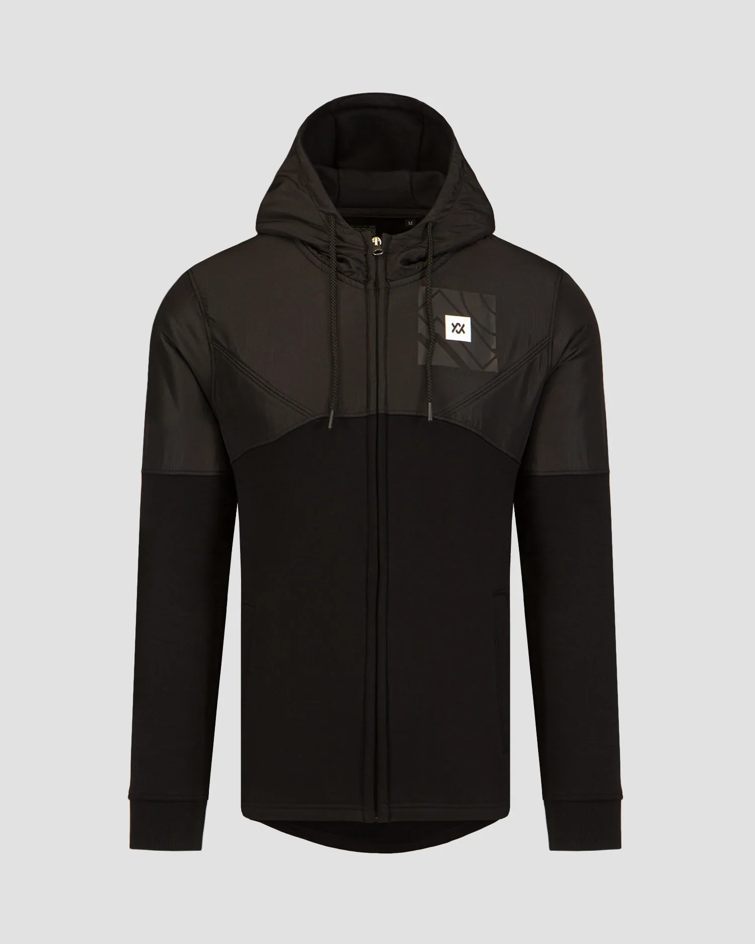 Felpa ibrida nera da uomo Volkl 100 Years Sweat Jacket Black 198211-nd