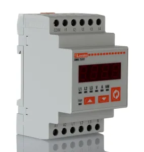 Misuratore digitale multifunzione da pannello Lovato, DMK, 3 fasi, display LED