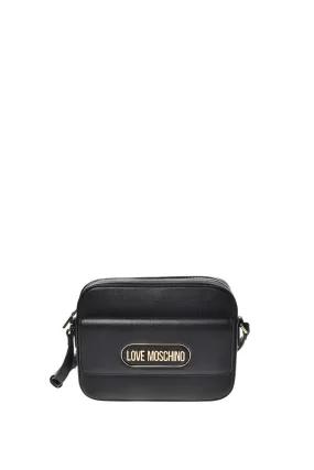 Moschino Love  ---------    ------------Love moschino borse borsa con tracolla borsa rectangular plaque pu nero