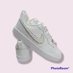 NIKE MIAMI 2 SWOOSH Sneakers donna NICE COURT BROUGH LOW 2