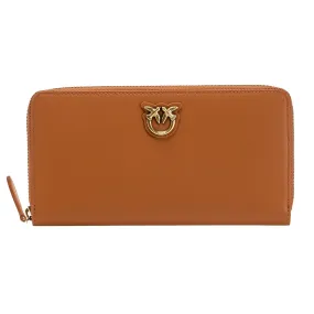 Pinko portafoglio cuoio con zip