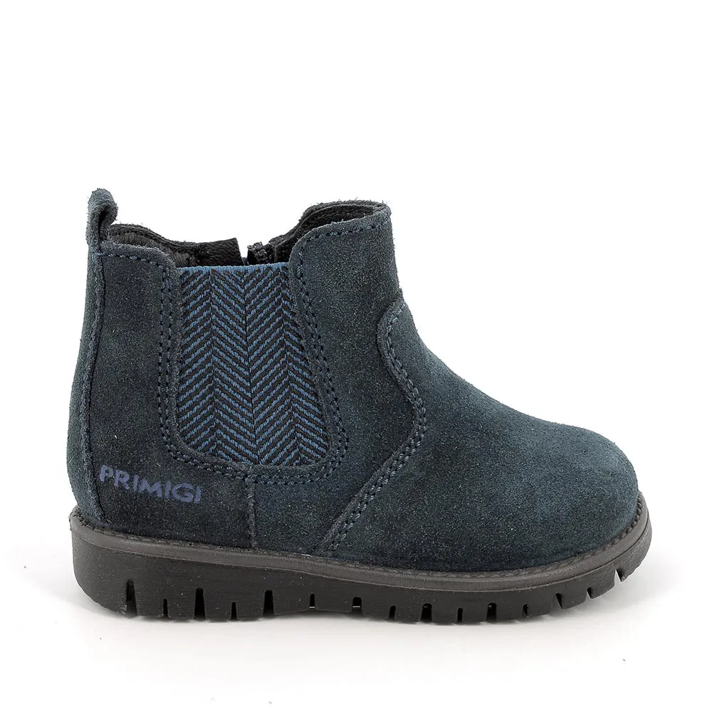 Stivaletti in pelle da bambino navy            
