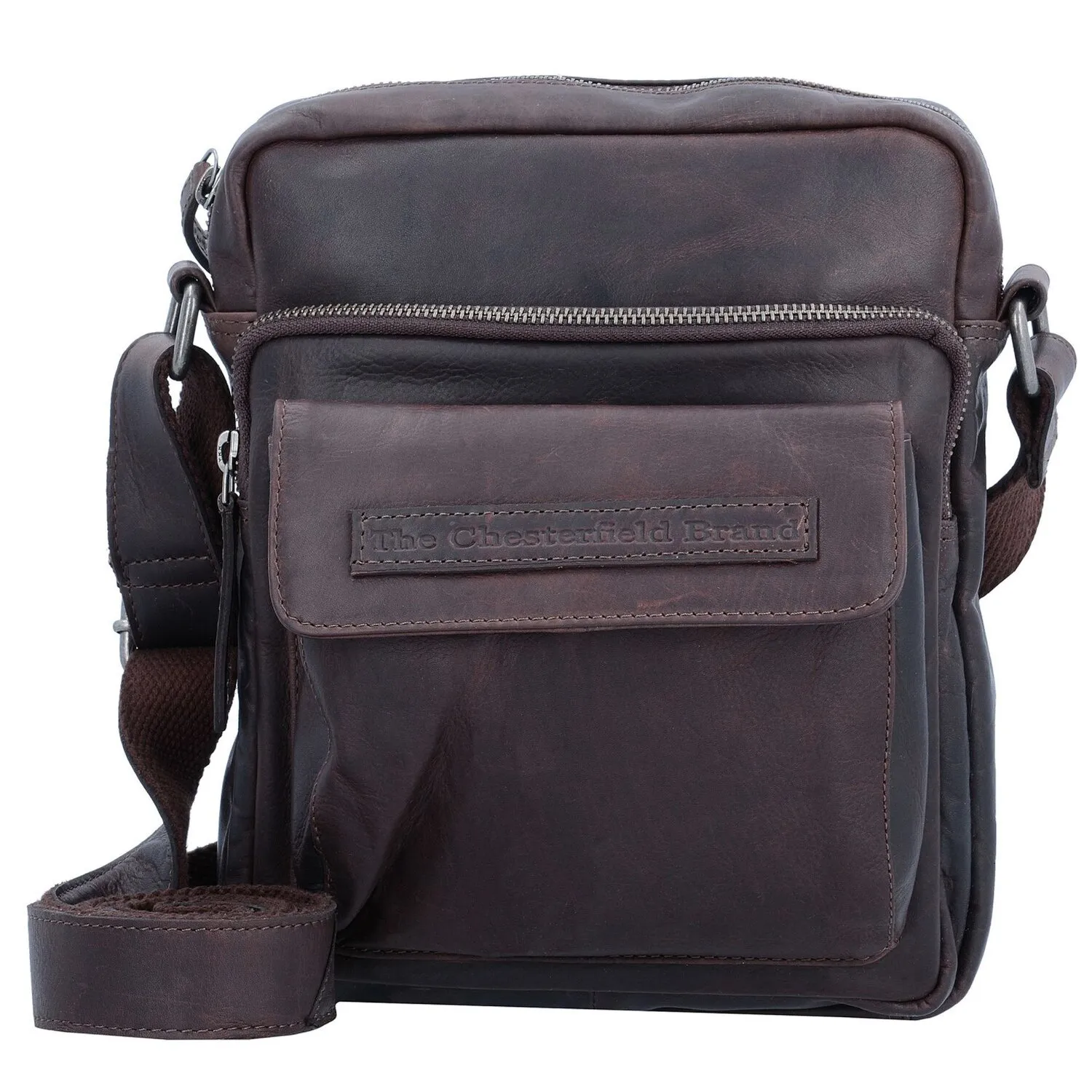The Chesterfield Brand Wax Pull Up Borsa a tracolla Pelle 21 cm