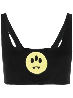 Top crop con logo